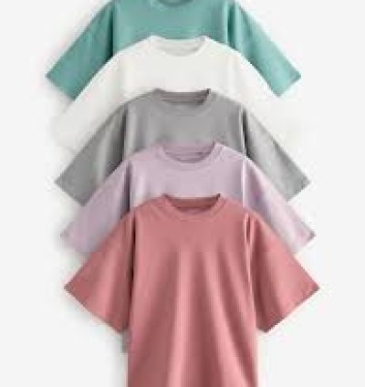 Essential 5-Pack: Everyday Tees for Effortless Style