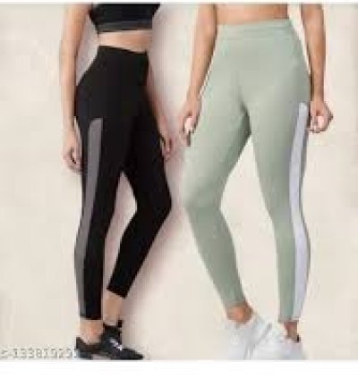 Move in Style: Pack of 2 Women's Trackpants – Grey & Black